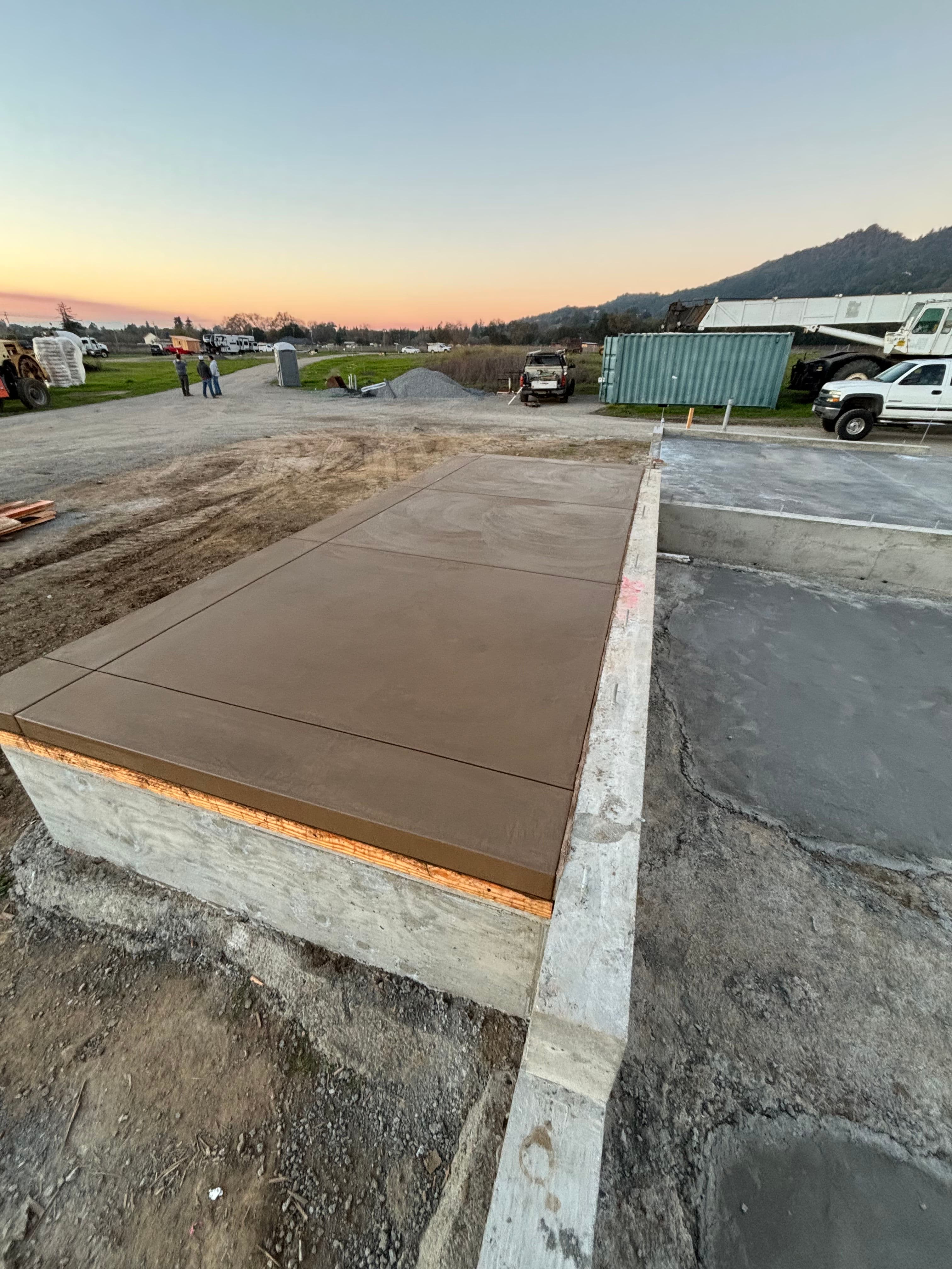 Crafting Cantilevered Patios for a New Home in Santa Rosa