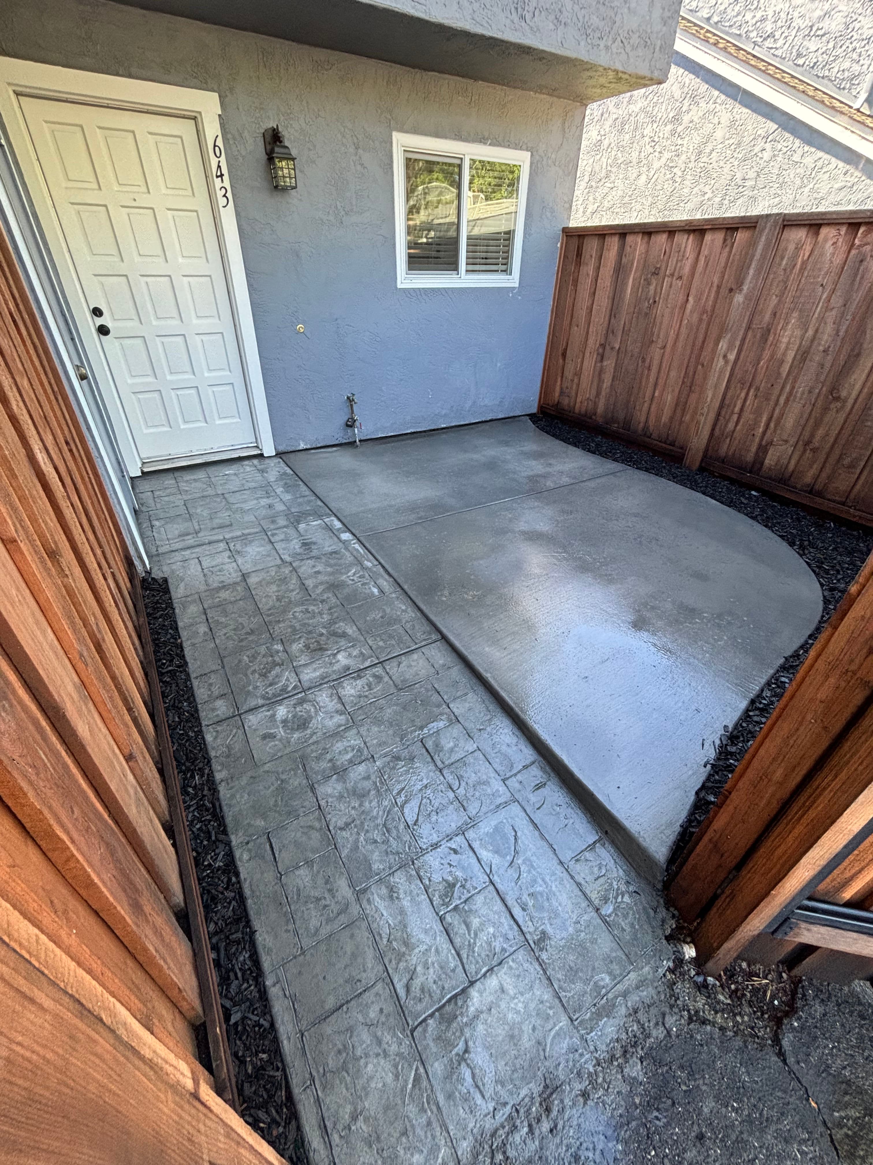 Project Stamped Patio Enhancement in Rohnert Park image