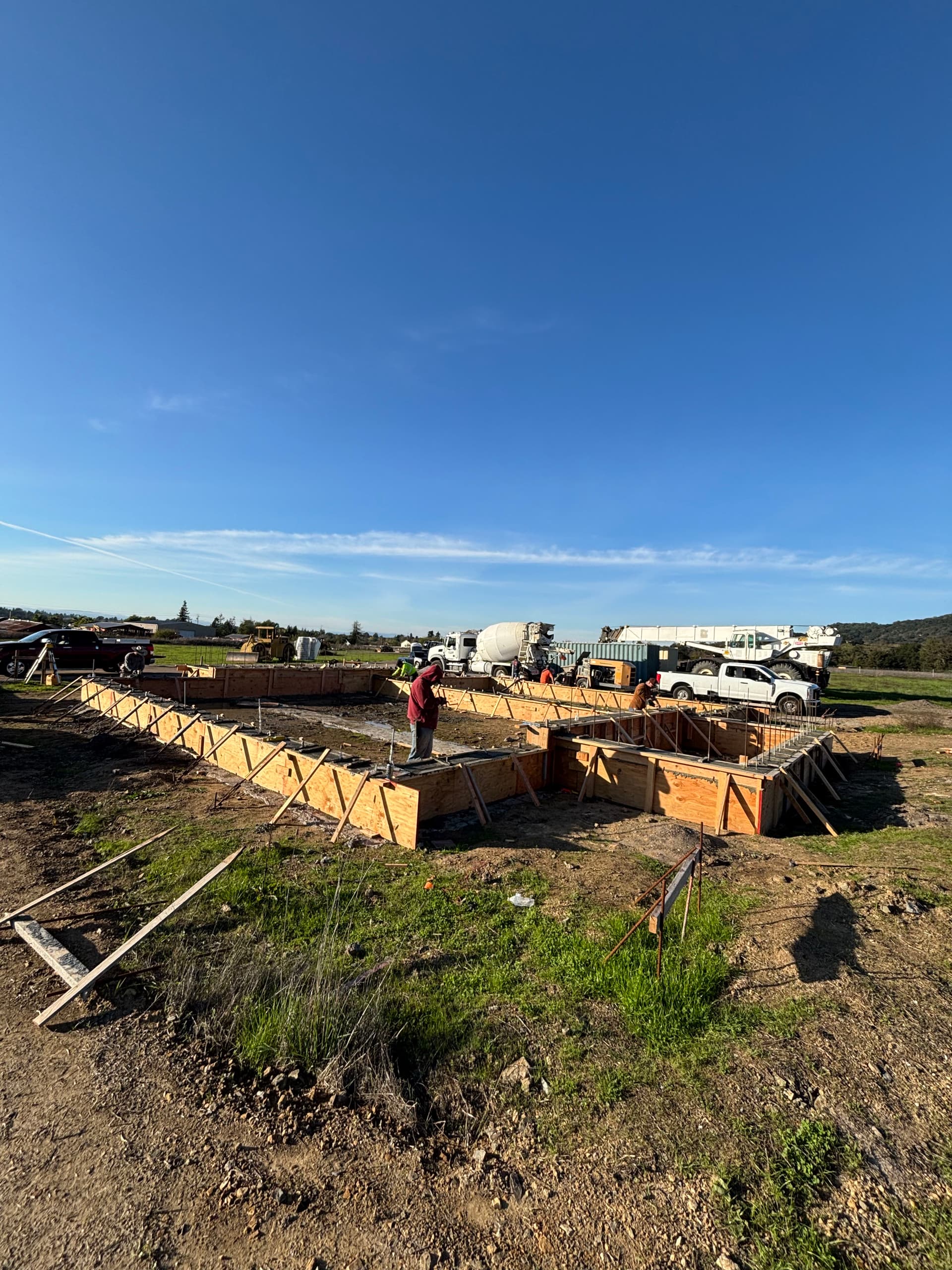 Foundation Pour Day at Next Gen Concrete image