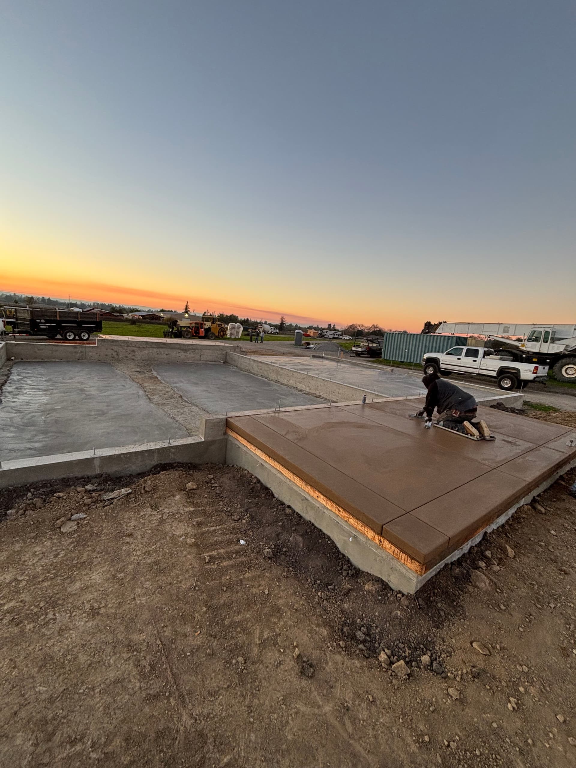 Gallery photos for Crafting Cantilevered Patios for a New Home in Santa Rosa: Image #2