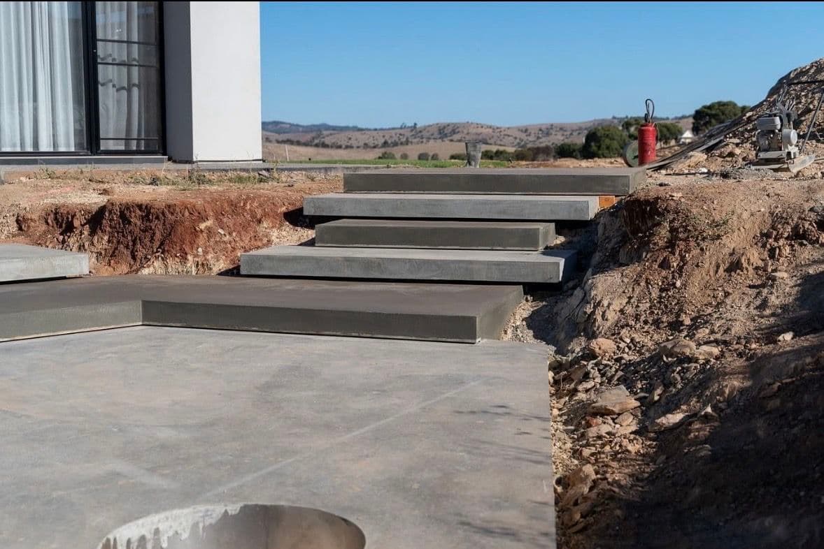 Floating Steps Installation in Napa