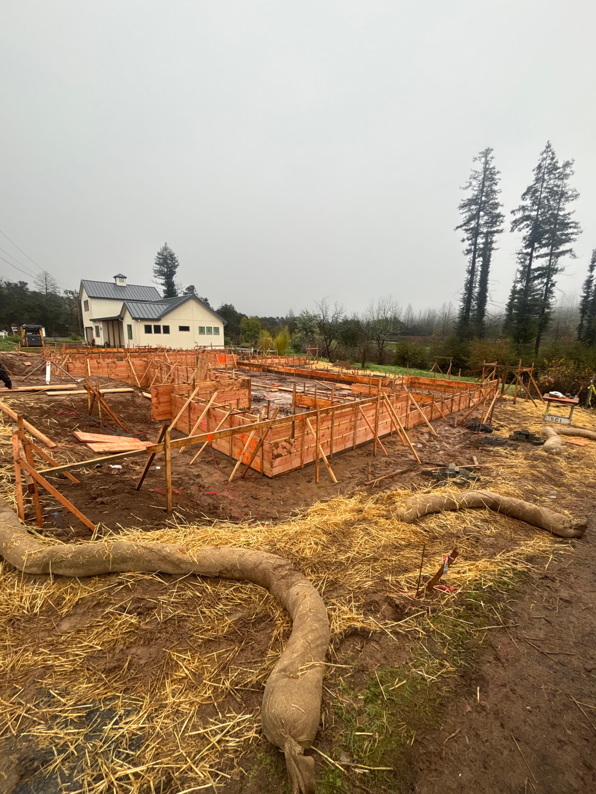 Foundation Preparation in St. Helena