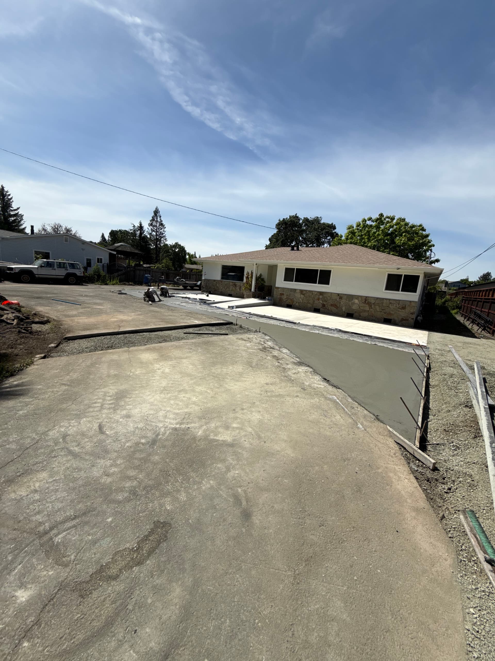 ADA Concrete Flatwork Upgrade in Napa