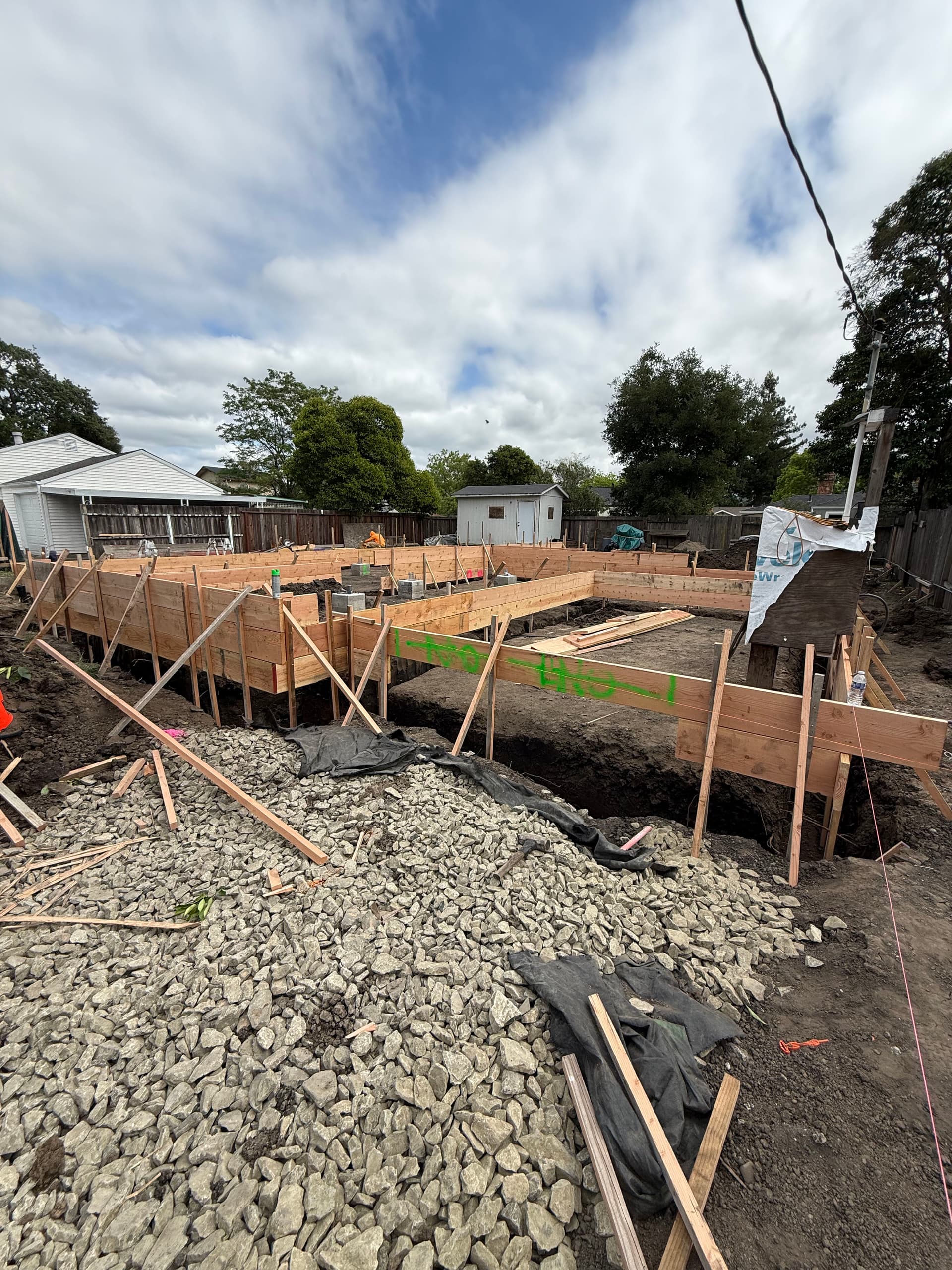 Gallery photos for Concrete Foundation Work Started from the Ground Up in Santa Rosa: Image #1