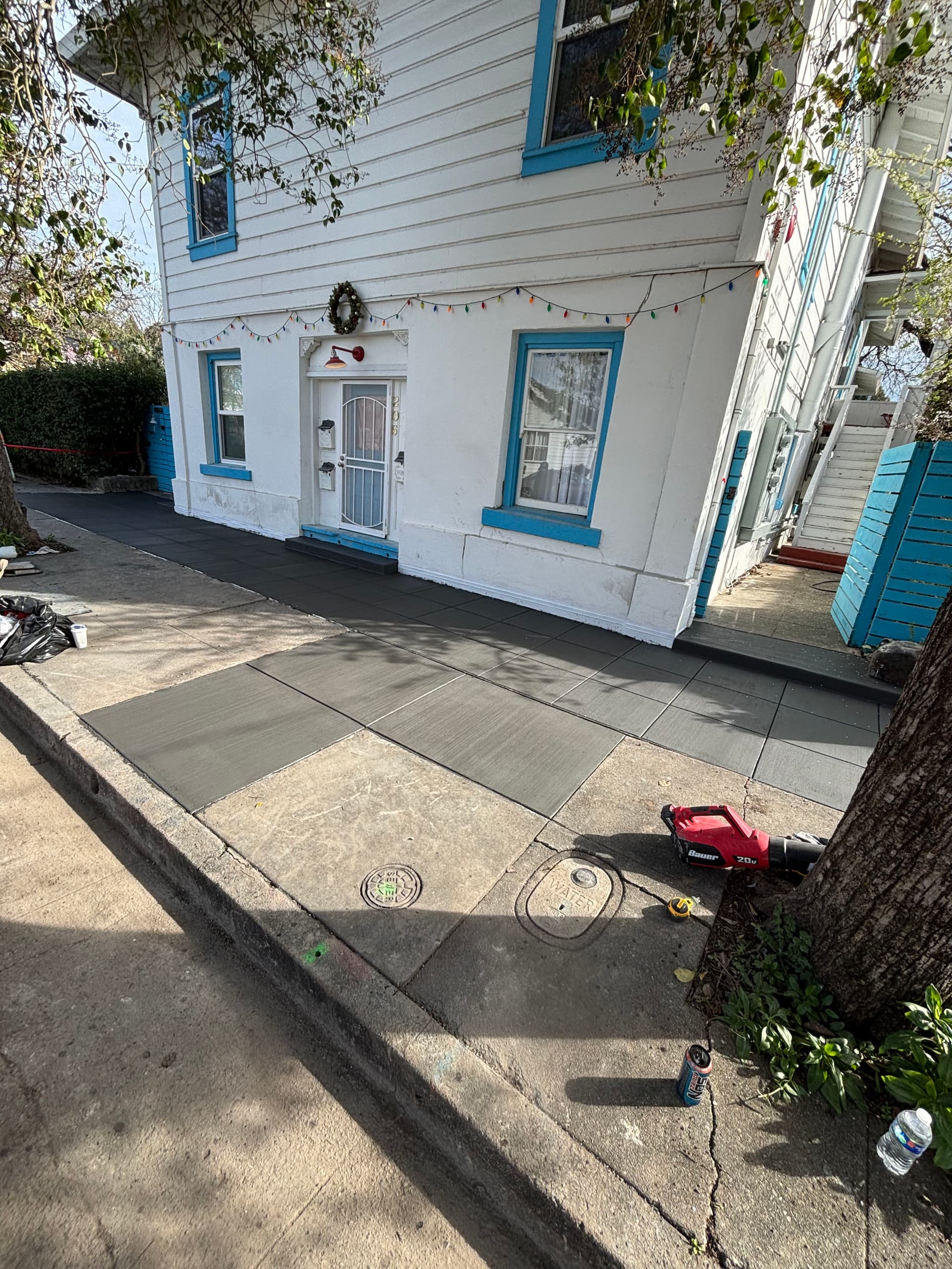 Gallery photos for Upgrading Sidewalk Appeal with Precision Concrete Work: Image #1