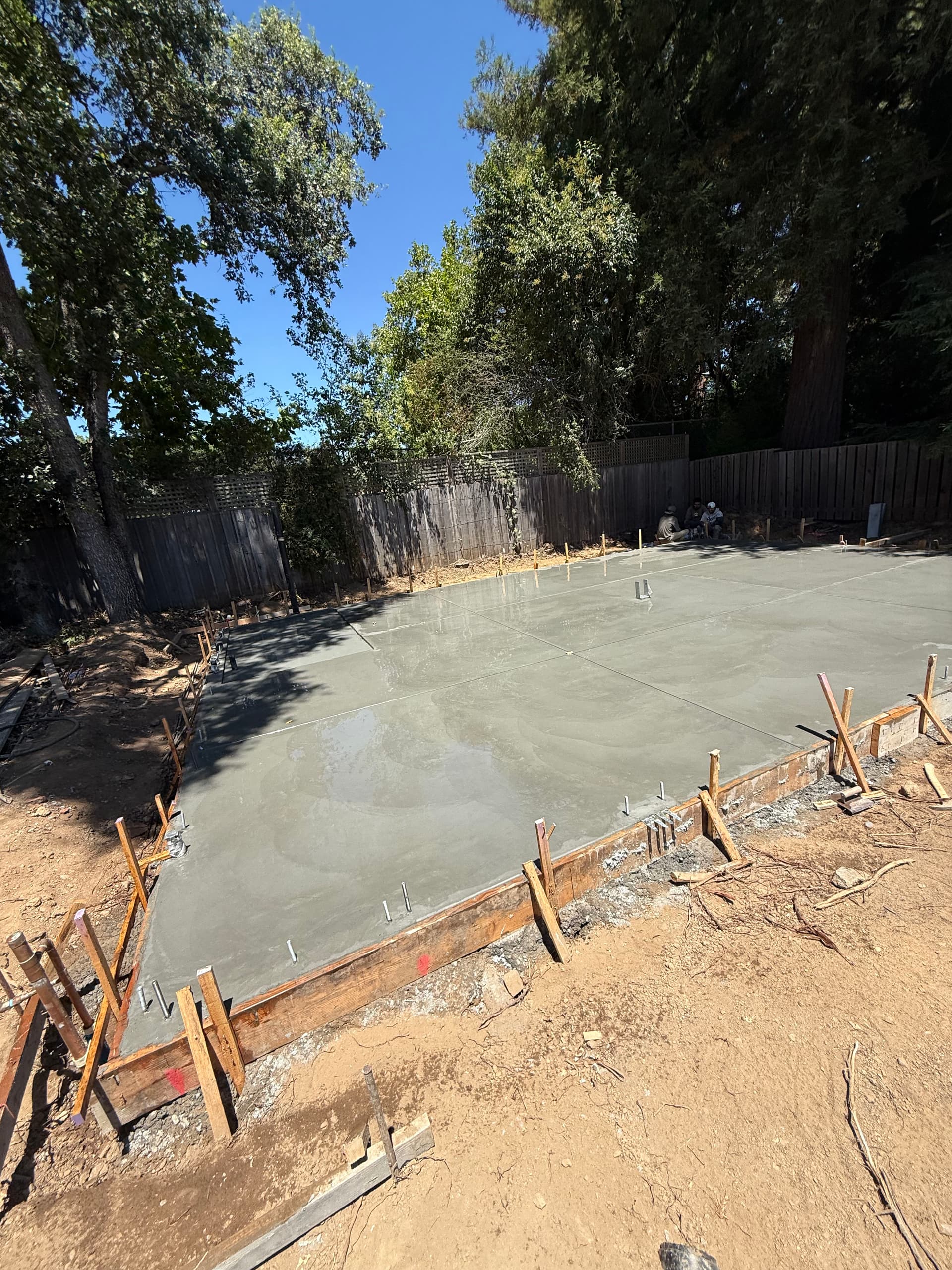 Gallery photos for Garage Foundation Pour Completed in Healdsburg: Image #2